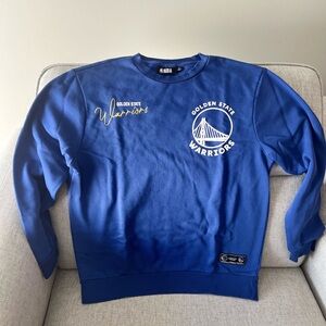 NBA Golden State Warriors Royal Blue Crewneck Sweater